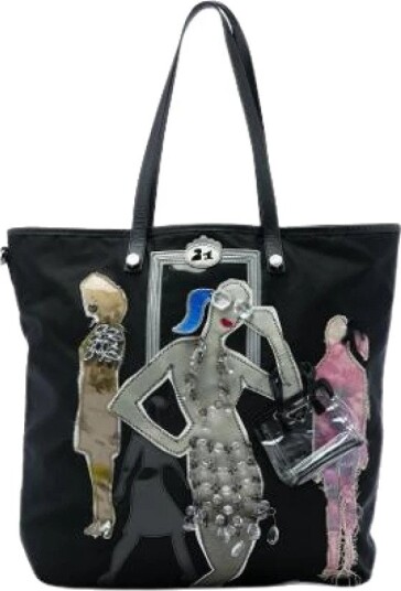 Prada Vintage Dame Pre owned Svart ONE SIZE,