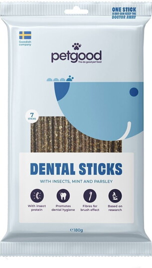 Petgood Dentaltygg Med Insektsprotein