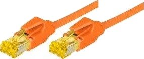 Tecline 0.5M Cat.6A 0,5 M Cat6a S/Ftp (S-Stp) Rj-45 Rj-45 Oransje