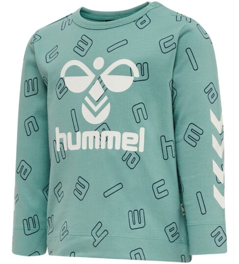Hummel Genser hmlAthen Mineral Blue 1 år 80 Genser Blå