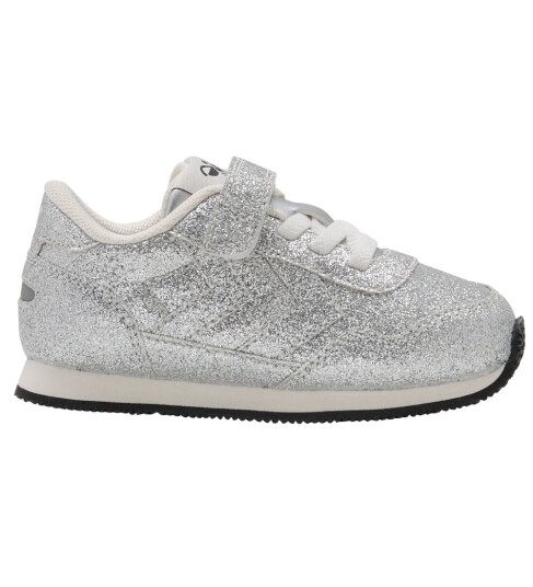 Hummel Sko Reflex Glitter Infant Sølv 20 Sko Metallic