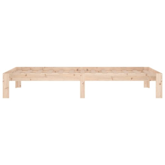 vidaXL Sengeramme heltre 90x190 cm 3FT Single