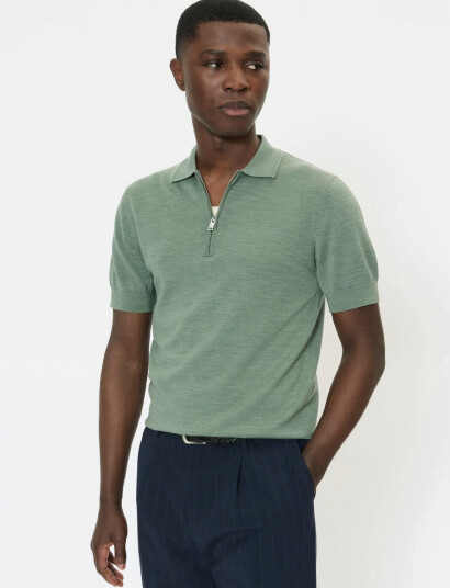 Matinique Mapolo Knit   Khaki green   S