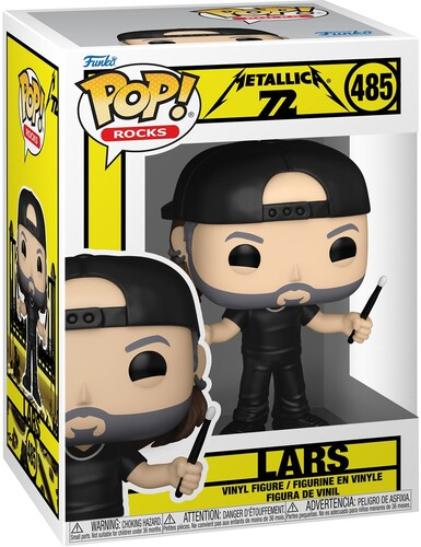 Funko POP! Metallica 72 Lars Figur i Utstillingsboks