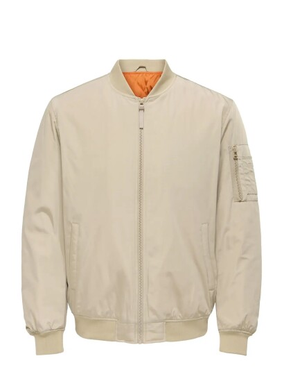 ONLY & SONS Onsjoshua Bomber Otw Beige M
