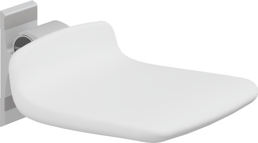 Pressalit Care Plus dusjsete 310 hvit