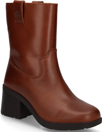 Timberland Mid Zip Up Boot Brown 36