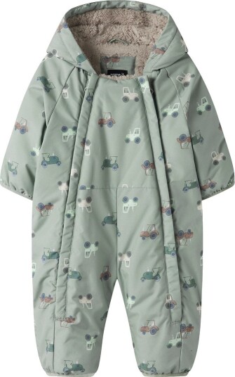 Name It Nbmsnow05 Suit Aop Fo ICEBERG GREEN 62 68