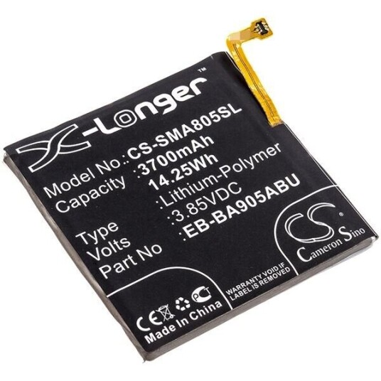 Samsung SM-A8050 batteri (3700 mAh 3.85 V, Sort)