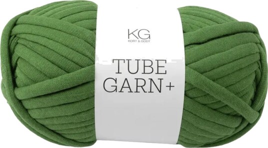 Kort og Godt Tubegarn+ 7mm Grønn 4926, 120g
