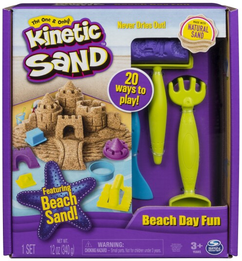 Spin Master Kinetisk Sand Strandsett 3+ År Spin Master Kinetisk Sand Strandsett 3+ År
