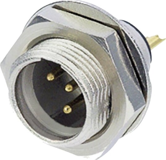 Rean Av Rt5mpr Mini Xlr Kontakt For Vertikal Innbygging 5 Pols Sølv 1 Stk