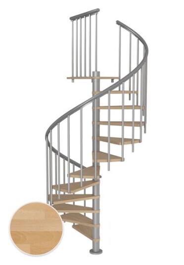 Dolle Montreal Spiral Bøk Oljet Pearl Grey Classic3 11T Ø160