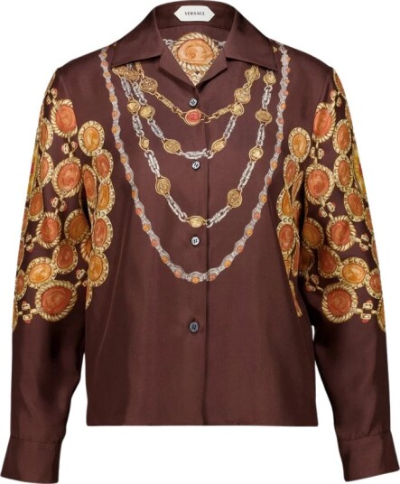 Versace Dame Bluser & Skjorter Flerfarget M,