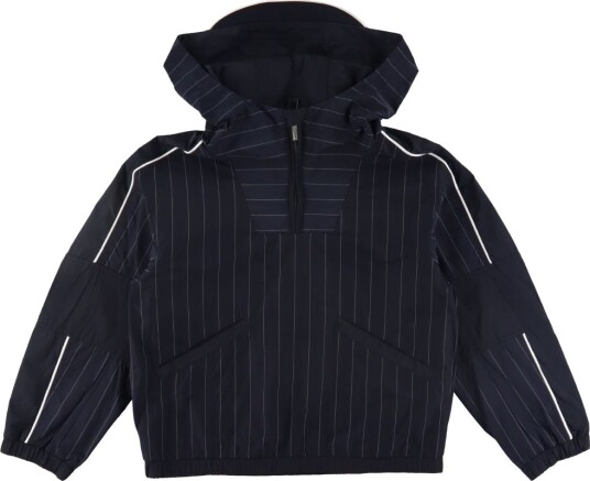 Emporio Armani Anorak   Navy/Hvit Stripet m. Tekst   Emporio Armani   16 år (176)   Overgangsjakke   Blå