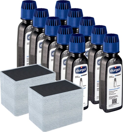 Geberit Aquaclean Rengjøringspakke Avkalkningsmiddel og Keramikkfilter 10 stk