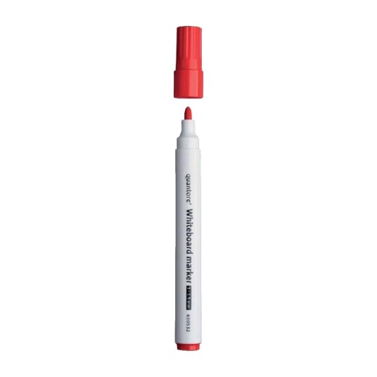 Quantore Whiteboard-tusj Rund Spiss 1-1,5 Mm Rød Quantore Whiteboard-tusj Rund Spiss 1-1,5 Mm Rød