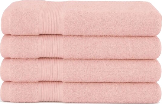Bambus håndkle   Bambus/bomullsfrotté   Rosa