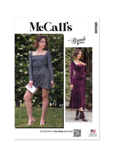 McCall's 8436 - Kjole U5 (16-18-20-22-24)