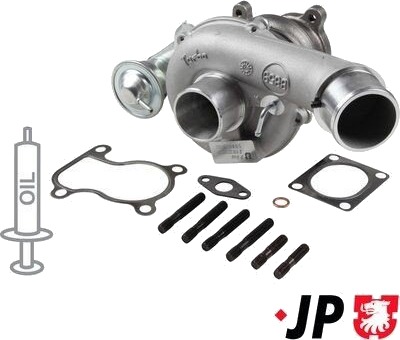 Turbolader JP GROUP 3317400300 Turbolader JP GROUP 3317400300