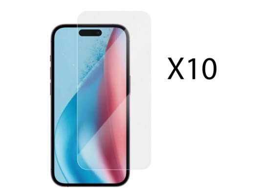 Skjermbeskytter Iphone 15/15 Pro 10-Pakning