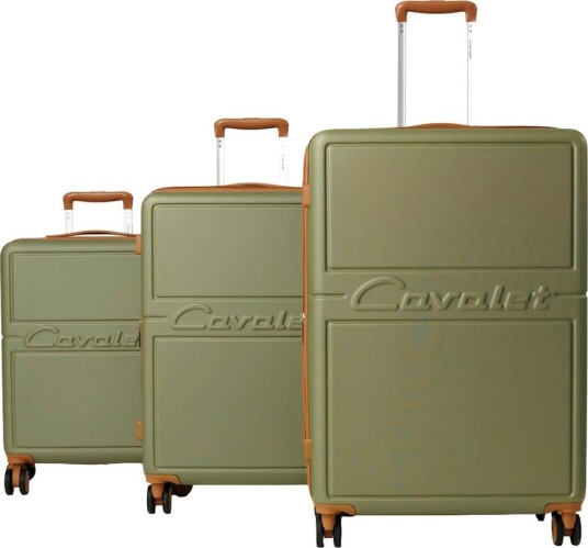 Koffertsett Cavalet Dalby 3-set S/M/L Grønn