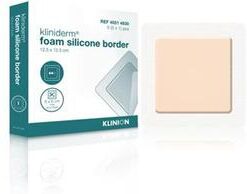 Klinion Wound Care Kliniderm Foam Silikone Border 12,5x12,5 cm   5 stk.