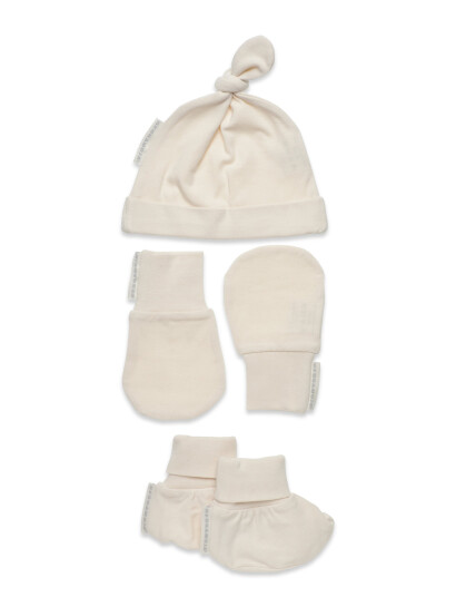 Geggamoja Baby Acc Set - Cream - ONE SIZE