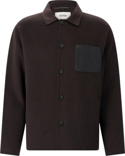Arma Herre Skjorter Brun 2XL,