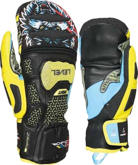 LEVEL SQ CF Mitt Yellow Blue 7 - S