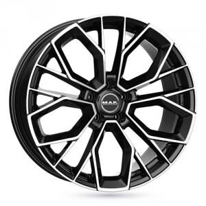 MAK Stilo-D Black Machined Face 9,5x19 5/112 ET20 B66 MAK Stilo-D Black Machined Face 9,5x19 5/112 ET20 B66