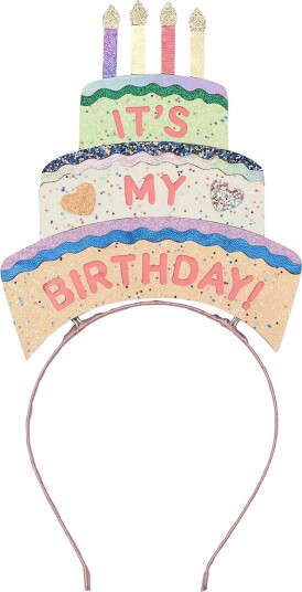 Mimi & Lula Alice Band Headdress Birthday Cake Dancing Queen