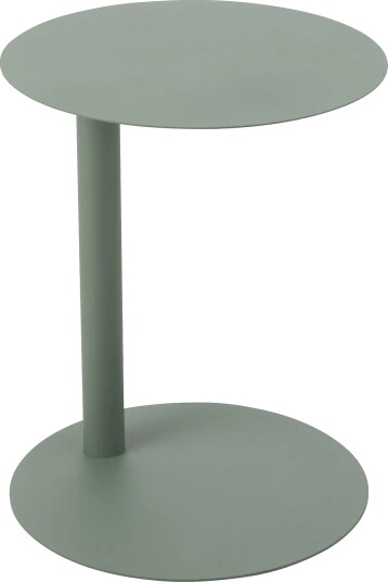 J Line Side Table Round Metal Green Green Ø 40 CM