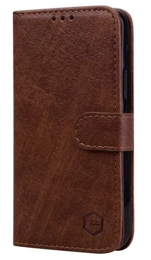 INCOVER Samsung Galaxy A05s Kunstskinn Deksel m. Lommebok & Stativ - Brun
