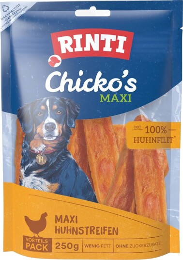 Rinti Extra Chicko Maxi Kylling 4 X 250 G Rinti Extra Chicko Maxi Kylling 4 X 250 G