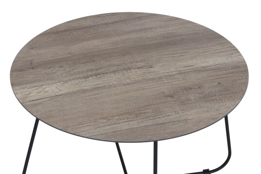 Brafab Taverny bordplate Natur trelook 85 cm Brun