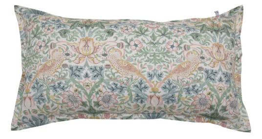 Mille Notti Morris & Co. Strawberry Thief Putetrekk Grønn 50x90 cm
