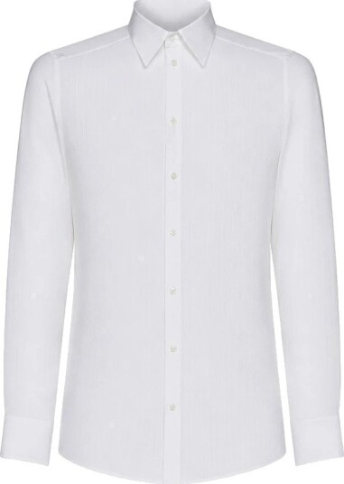 Dolce & Gabbana Herre Skjorter Hvit XL, Dolce & Gabbana Herre Skjorter Hvit XL,