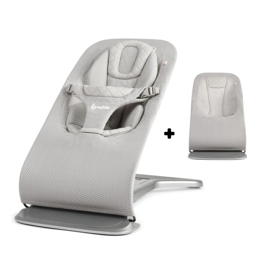 Ergobaby Evolve 3 i 1 babysitter Mesh Ljusgrå med extra tygsits spara 899 kr Ergobaby Evolve 3 i 1 babysitter Mesh Ljusgrå med extra tygsits spara 899 kr