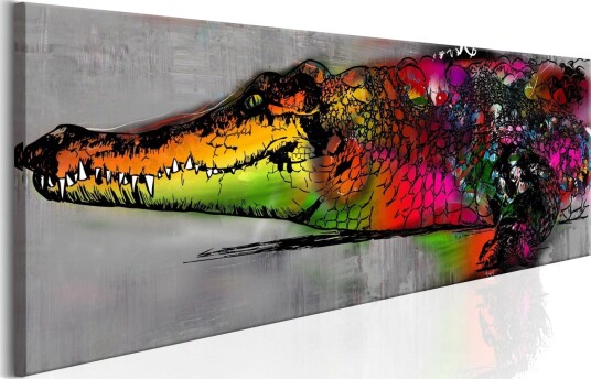 Tavla Colourful Alligator VALUE_MISSING_3 135x45