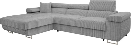 Gabina Sofa med Divan 3 seter Grå