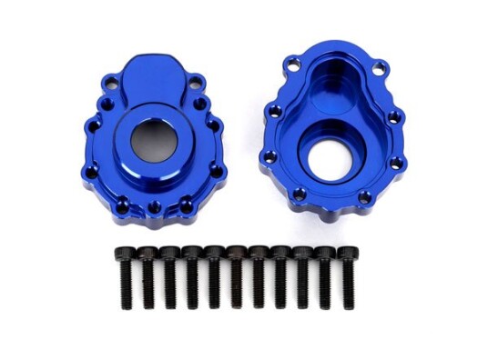 Traxxas 8251X Portal Housing Outer Alu Blue Front/Rear 2 TRX-4 Traxxas 8251X Portal Housing Outer Alu Blue Front/Rear 2 TRX-4
