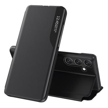 Samsung Galaxy A54 5G Smart Clear View Flip-deksel Svart