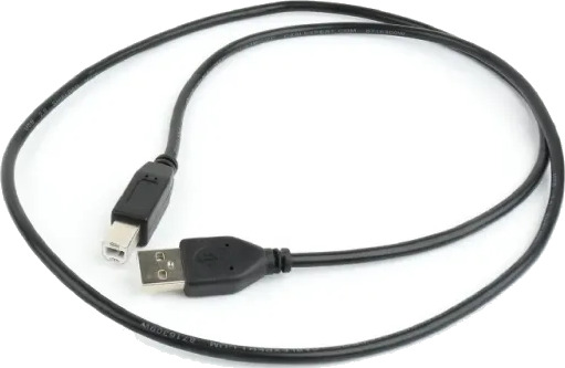 Cablexpert   Usb Kabel   Usb Hann Til Usb Type B Hann   Usb 2.0   1 M   Formstøpt   Svart