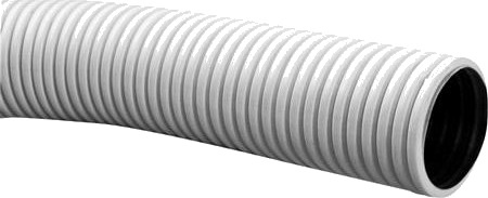 Lindab Indomo Flexslange Lfpe 63 Hvid Antistatisk Kan Bøjes 90° Ved Bøjningsradius 150 Mm. Passer Udv. På Safe Tilslutning 1 Rl.=50 M.