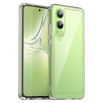 OnePlus Nord CE4 Lite/Oppo K12x Anti-Shock Hybrid-deksel Gjennomsiktig