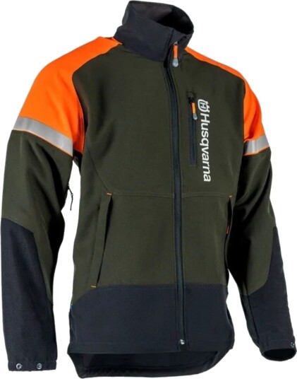 Husqvarna Functional Skogsjakke for Arbeid XL - Sort/Grey/Orange