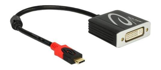 Delock ekstern videoadapter - RTD2171U - svart Delock ekstern videoadapter - RTD2171U - svart