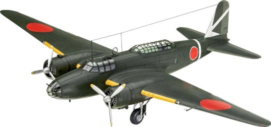 Revell Mitsubishi Ki-21-IA Sally Modellfly Byggesett 1:72