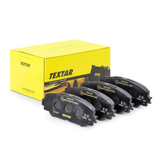 Bremseklosser TEXTAR 2433601 Bremseklosser TEXTAR 2433601